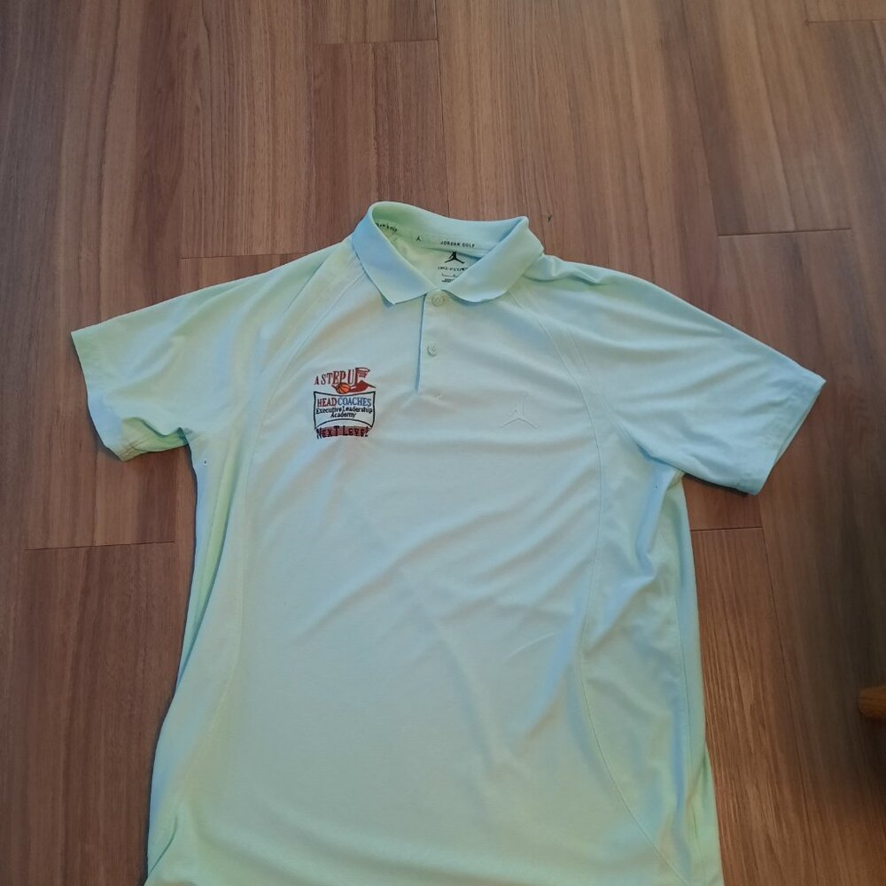 Michael Jordan Dri-Fit Next Level Golf Polo-Size L; Free Shipping!